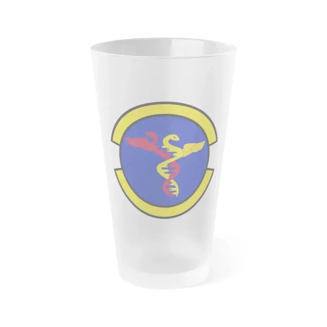 59 Laboratory Squadron AETC (U.S. Air Force) Frosted Pint Glass 16oz 16oz Frosted - Go Mug Yourself