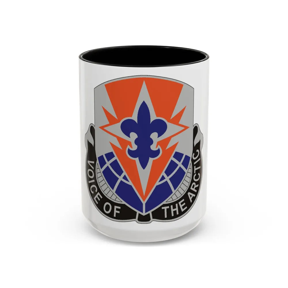 59 Signal Battalion (U.S. Army) Accent Coffee Mug-15oz-Black-Go Mug Yourself