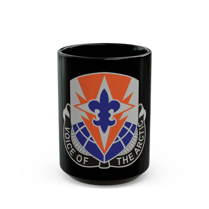 59 Signal Battalion (U.S. Army) Black Coffee Mug-15oz-Go Mug Yourself