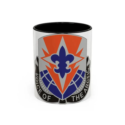 59 Signal Battalion (U.S. Army) Accent Coffee Mug 11oz Black - Go Mug Yourself
