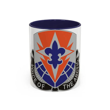 59 Signal Battalion (U.S. Army) Accent Coffee Mug 11oz Navy - Go Mug Yourself