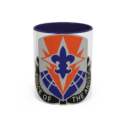 59 Signal Battalion (U.S. Army) Accent Coffee Mug 11oz Navy - Go Mug Yourself