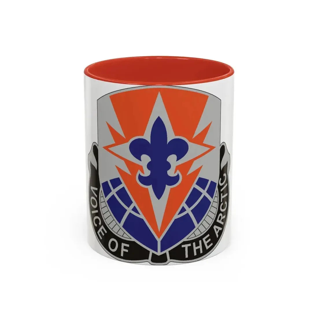 59 Signal Battalion (U.S. Army) Accent Coffee Mug 11oz Red - Go Mug Yourself