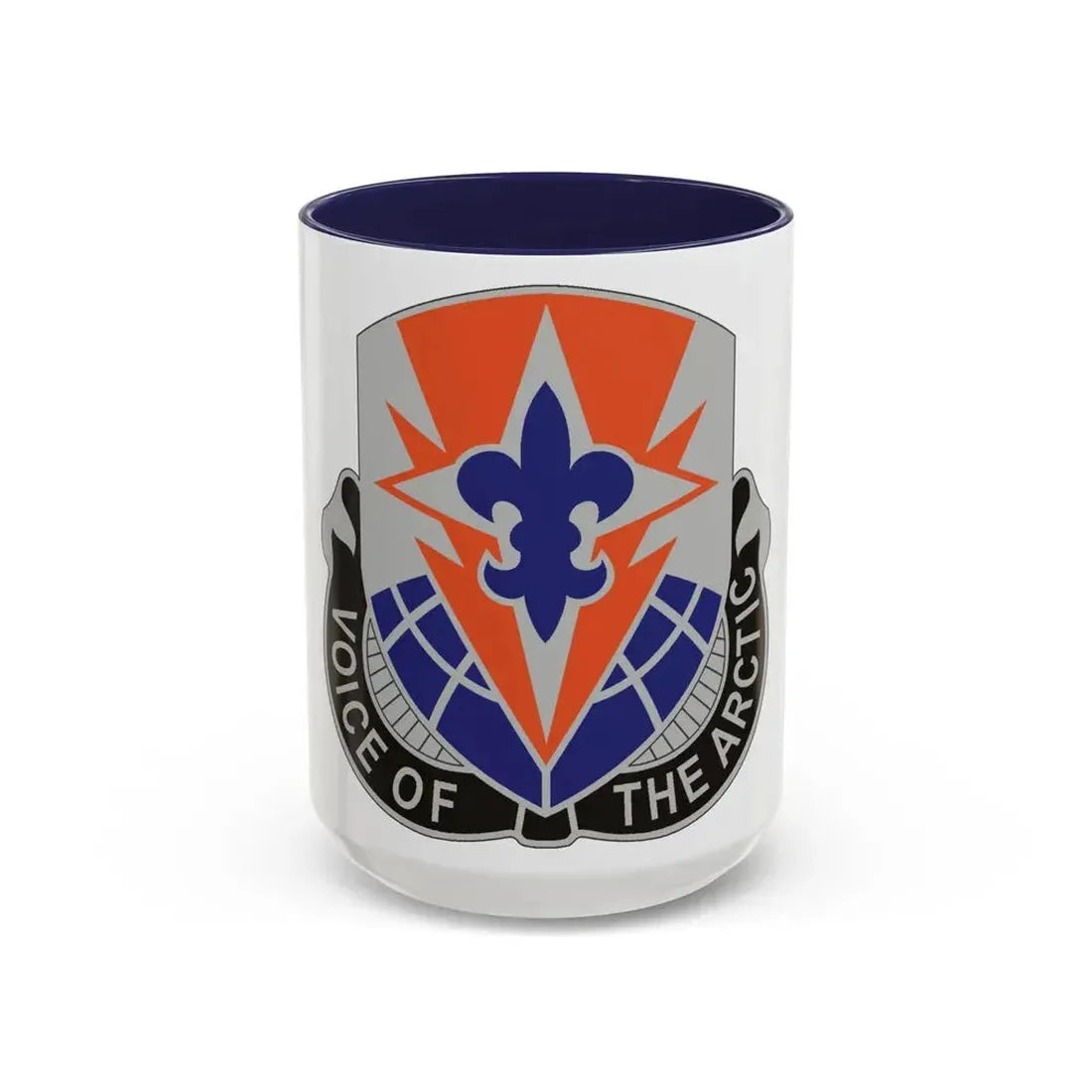 59 Signal Battalion (U.S. Army) Accent Coffee Mug 15oz Navy - Go Mug Yourself
