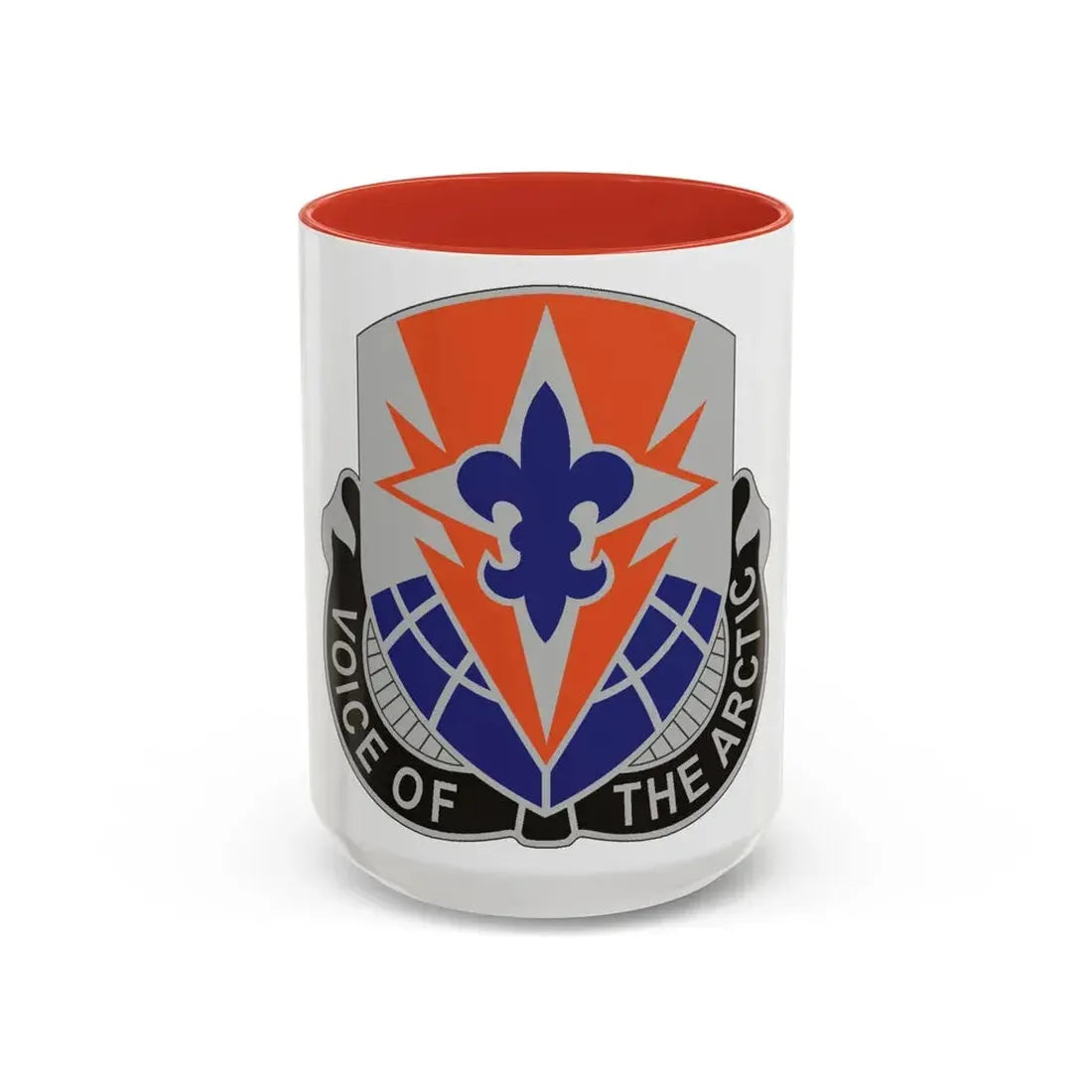59 Signal Battalion (U.S. Army) Accent Coffee Mug 15oz Red - Go Mug Yourself