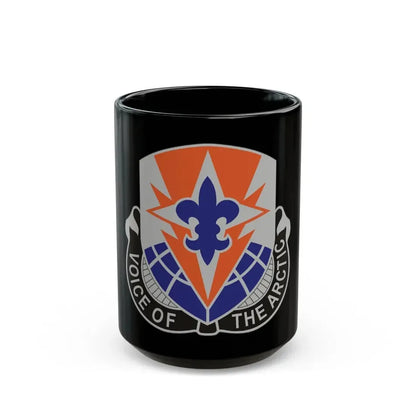 59 Signal Battalion (U.S. Army) Black Coffee Mug 15oz - Go Mug Yourself