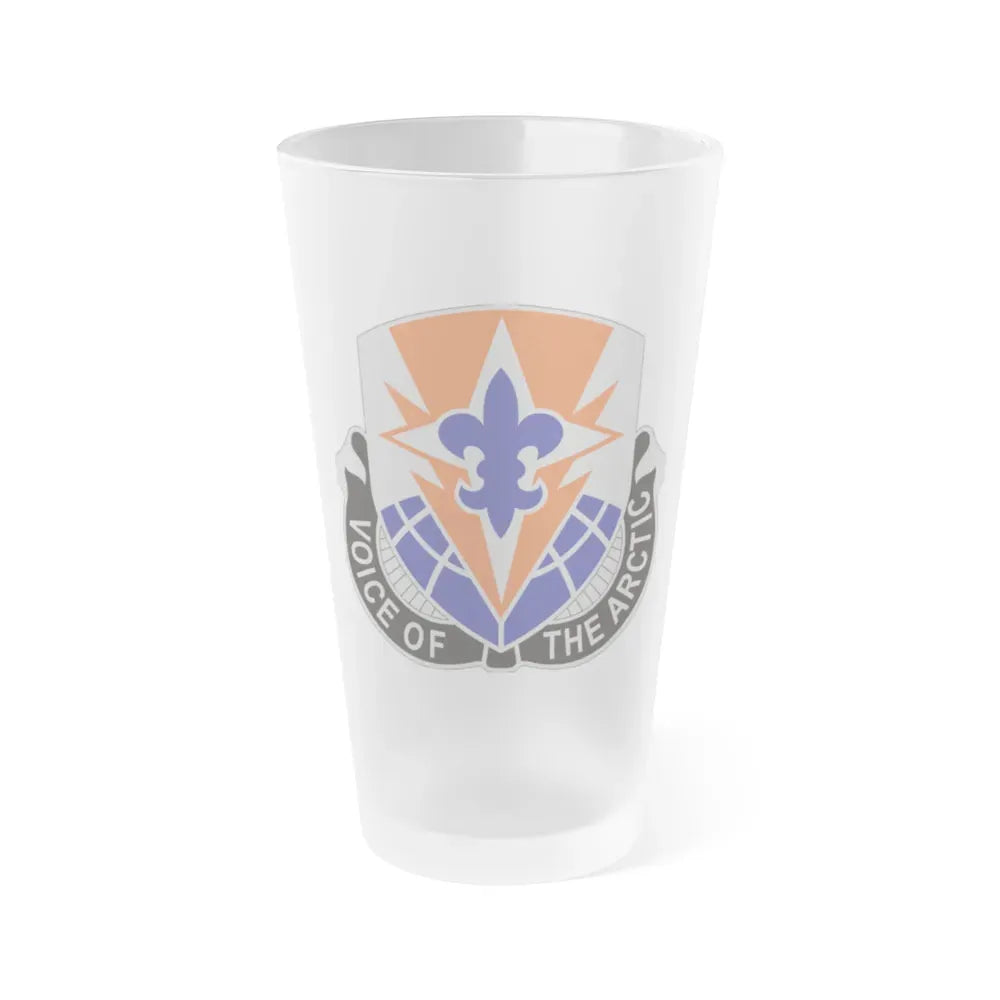 59 Signal Battalion (U.S. Army) Frosted Pint Glass 16oz Default Title - Go Mug Yourself