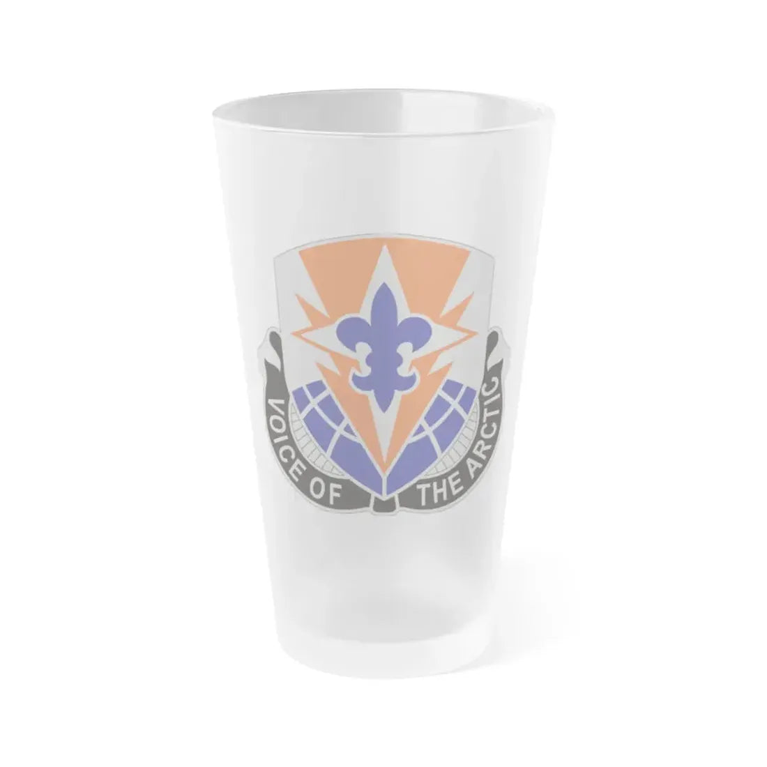 59 Signal Battalion (U.S. Army) Frosted Pint Glass 16oz Default Title - Go Mug Yourself