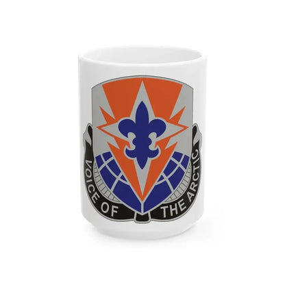 59 Signal Battalion (U.S. Army) White Coffee Mug 15oz - Go Mug Yourself