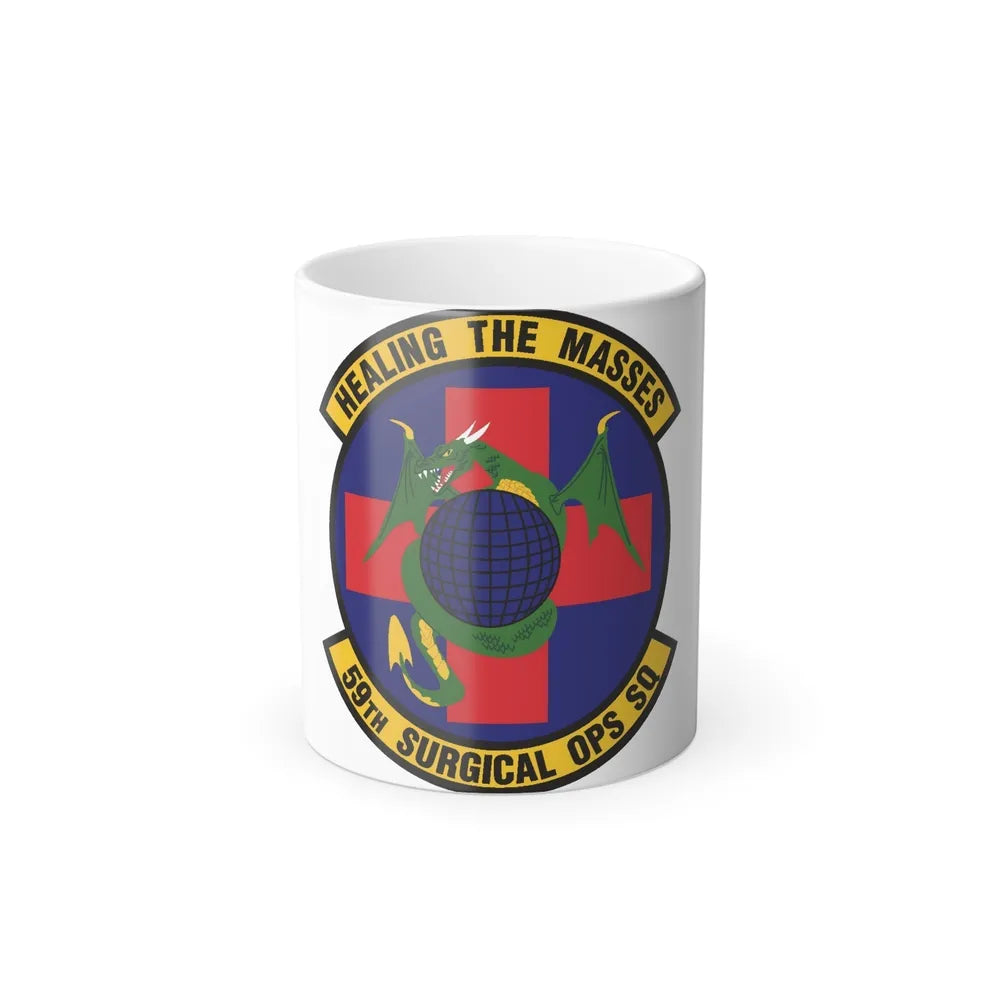 59 Surgical Operations Squadron AETC (U.S. Air Force) Color Changing Coffee Mug-11oz-Go Mug Yourself