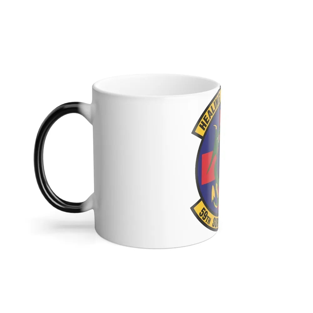 59 Surgical Operations Squadron AETC (U.S. Air Force) Color Changing Coffee Mug-Go Mug Yourself