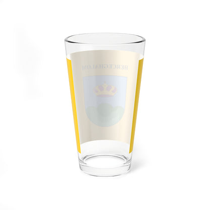 Flag of Herceghalom (Hungary) Pint Glass 16oz