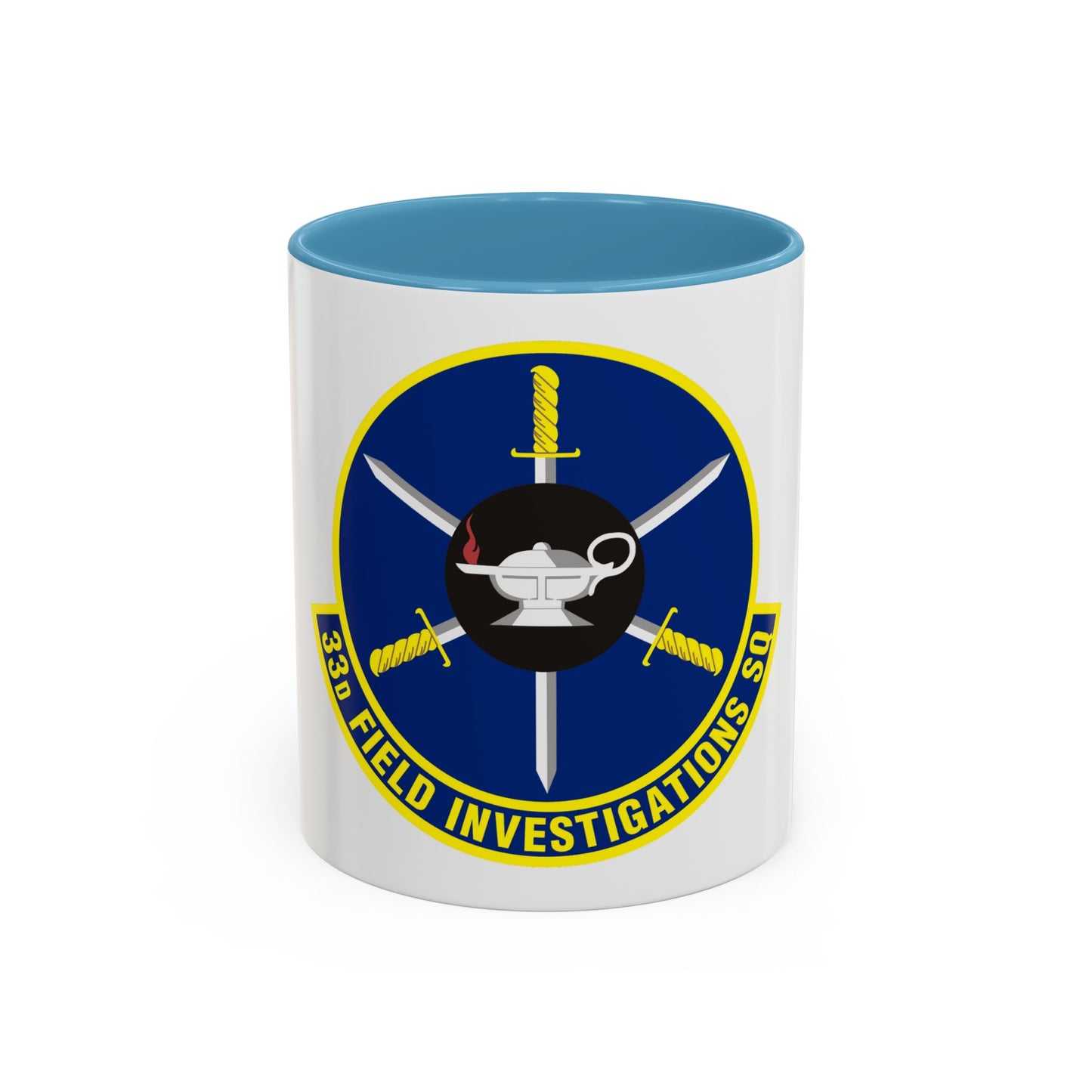 33d Field Investigations Squadron (U.S. Air Force) Accent Coffee Mug
