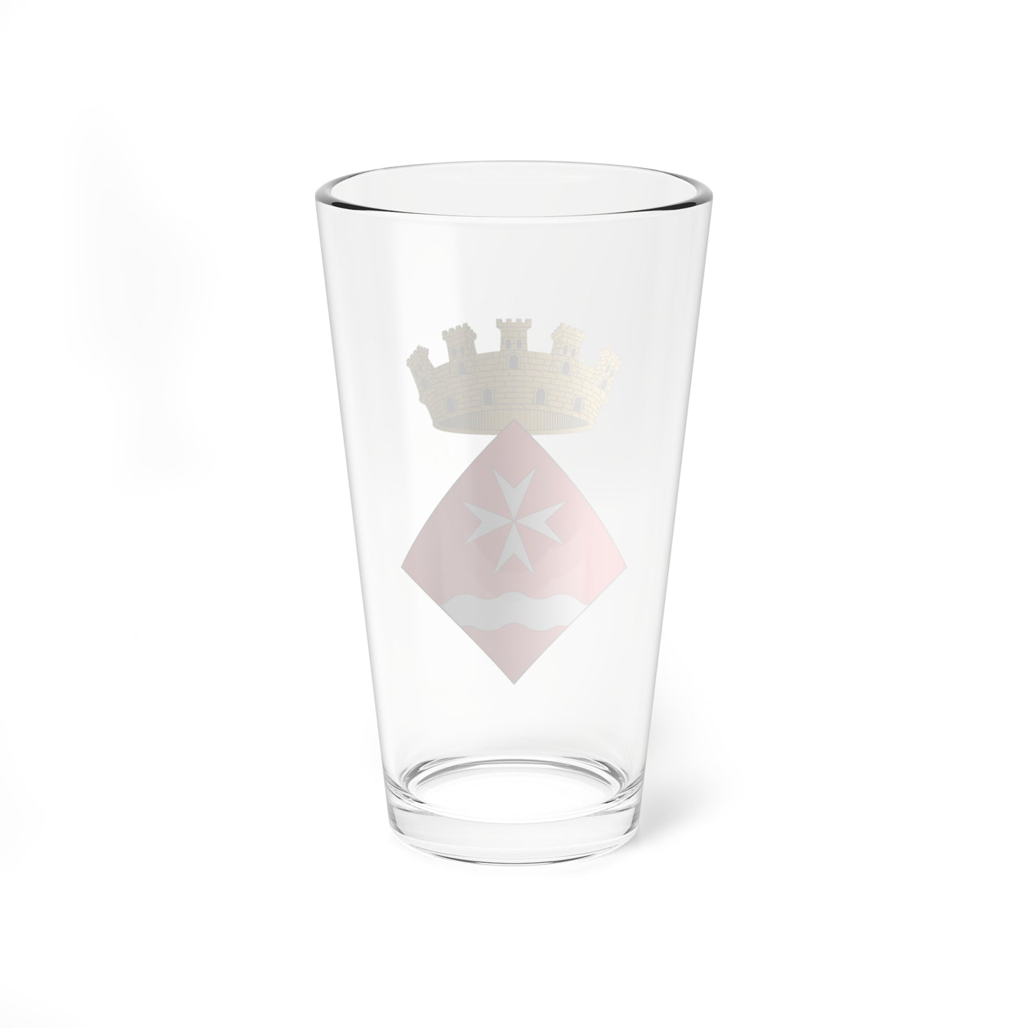 Escudo de Riba-roja dEbre (Spain) (Coat of Arms) Pint Glass 16oz