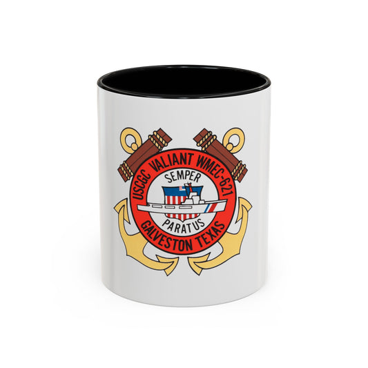 USCGC Valiant WMEC 621 (U.S. Coast Guard) Accent Coffee Mug