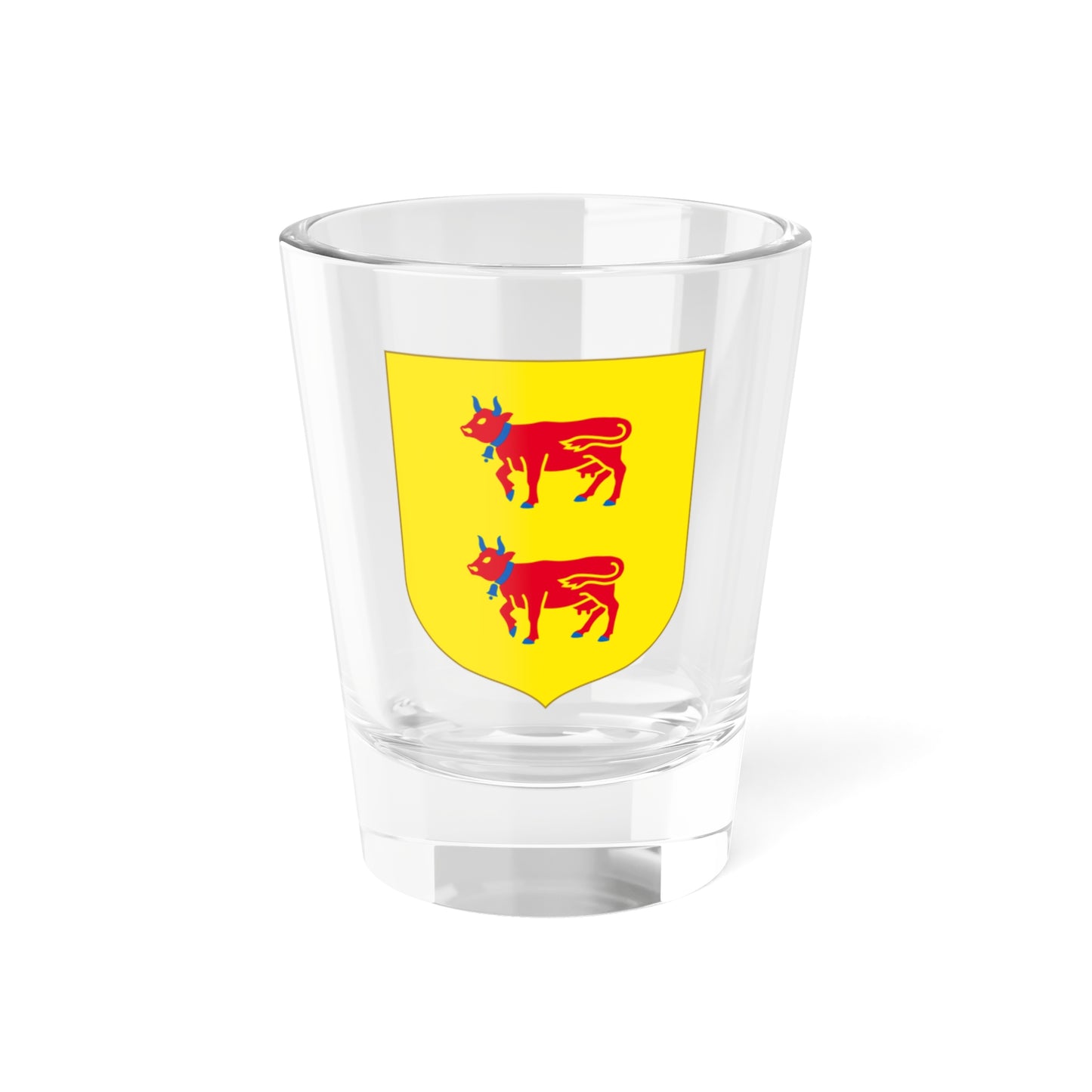 Andorra - Bearne Coat of Arms - Shot Glass 1.5oz