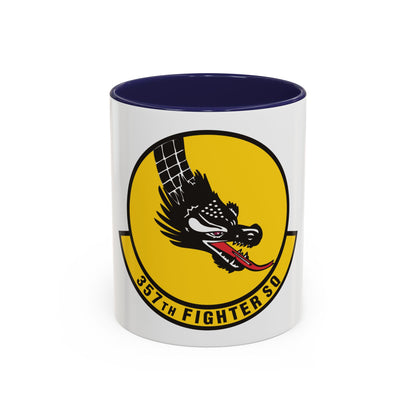 357th Fighter Squadron (U.S. Air Force) Accent Coffee Mug