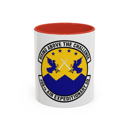 466th Air Expeditionary Squadron (U.S. Air Force) Accent Coffee Mug