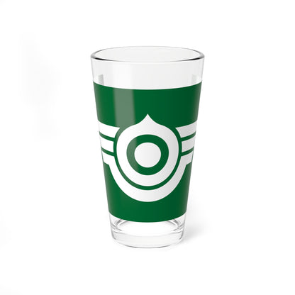 Flag of Hasama Miyagi 1961-2005 (Japan) Pint Glass 16oz