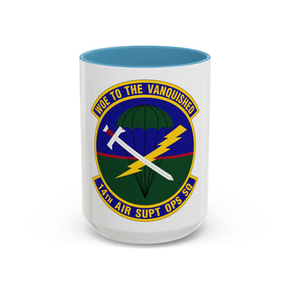 14 Air Support Operations Squadron ACC (U.S. Air Force) Accent Coffee Mug