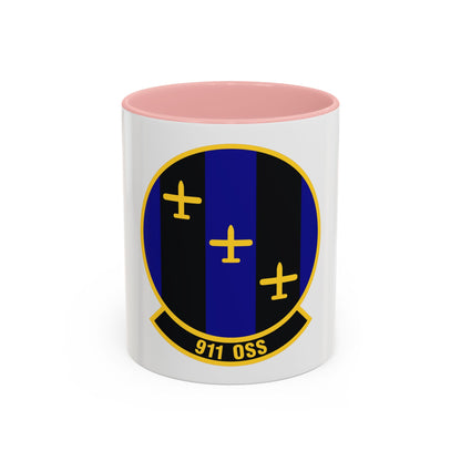 911th Operations Support Squadron (U.S. Air Force) Accent Coffee Mug