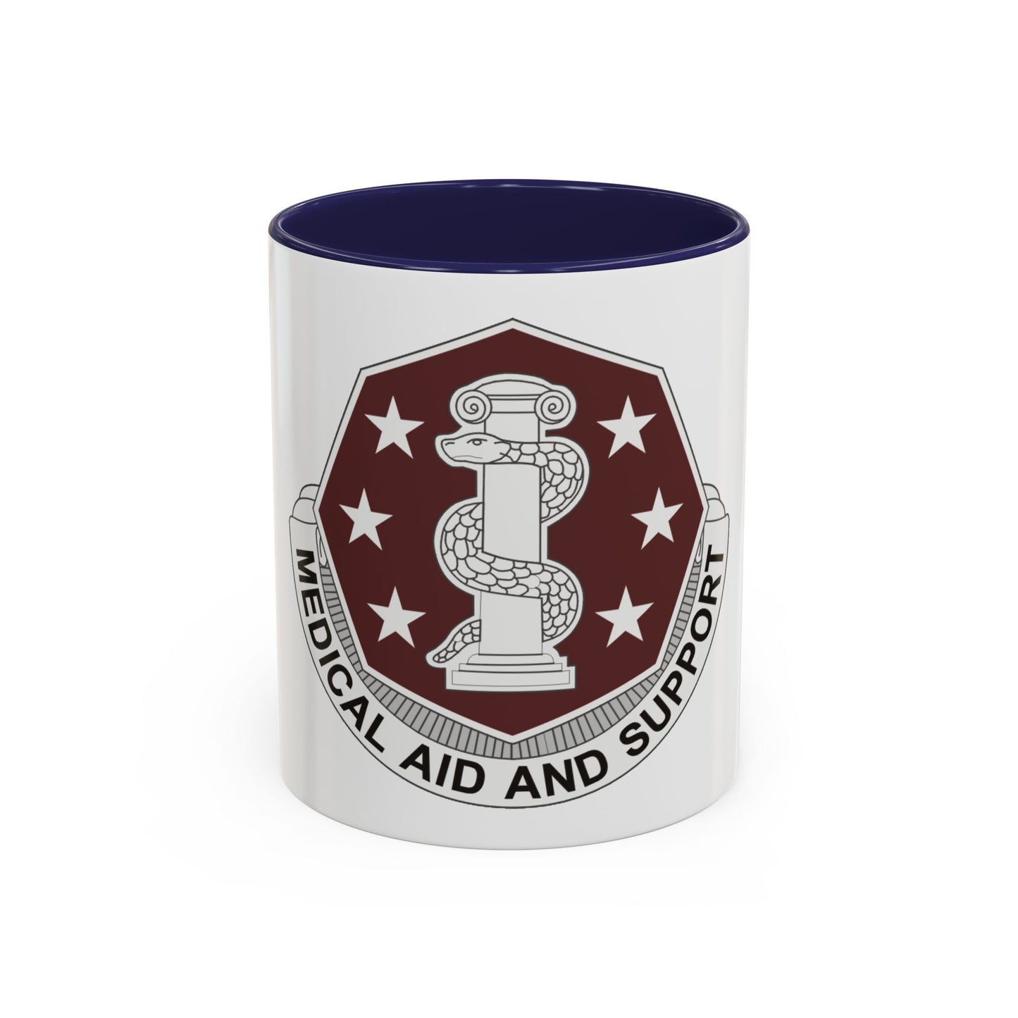 168 Medical Battalion (U.S. Army) Accent Coffee Mug