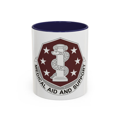 168 Medical Battalion (U.S. Army) Accent Coffee Mug