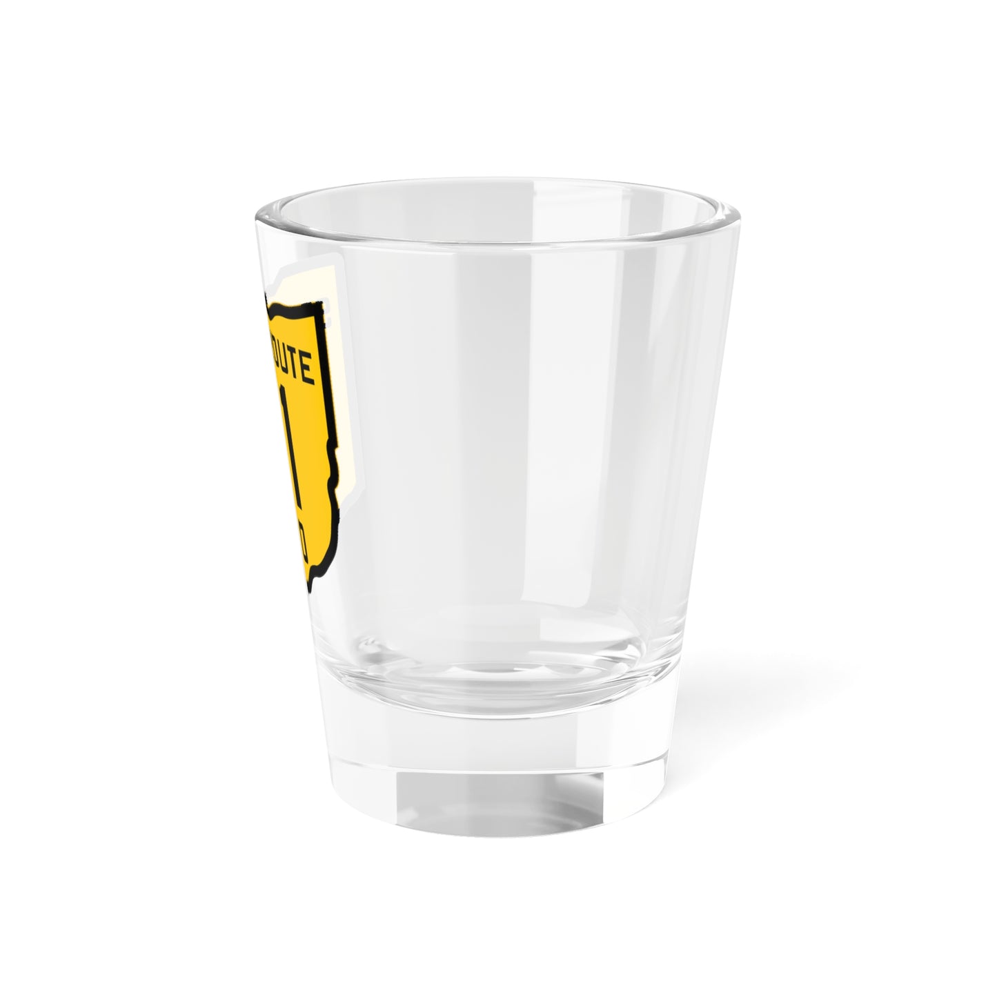 OH-21 1920 (Ohio) (Road Sign) Shot Glass 1.5oz