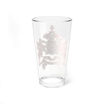 Seal of Sikkim (India) (Coat of Arms) Pint Glass 16oz