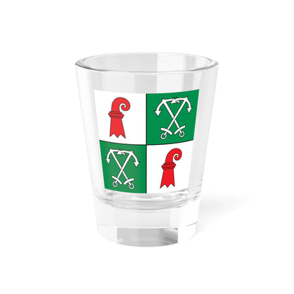 Flag of Franz-Xaver von Neveu (Switzerland) Shot Glass 1.5oz