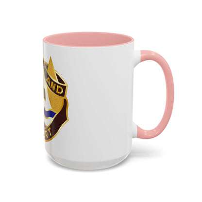 82 Field Hospital (U.S. Army) Accent Coffee Mug