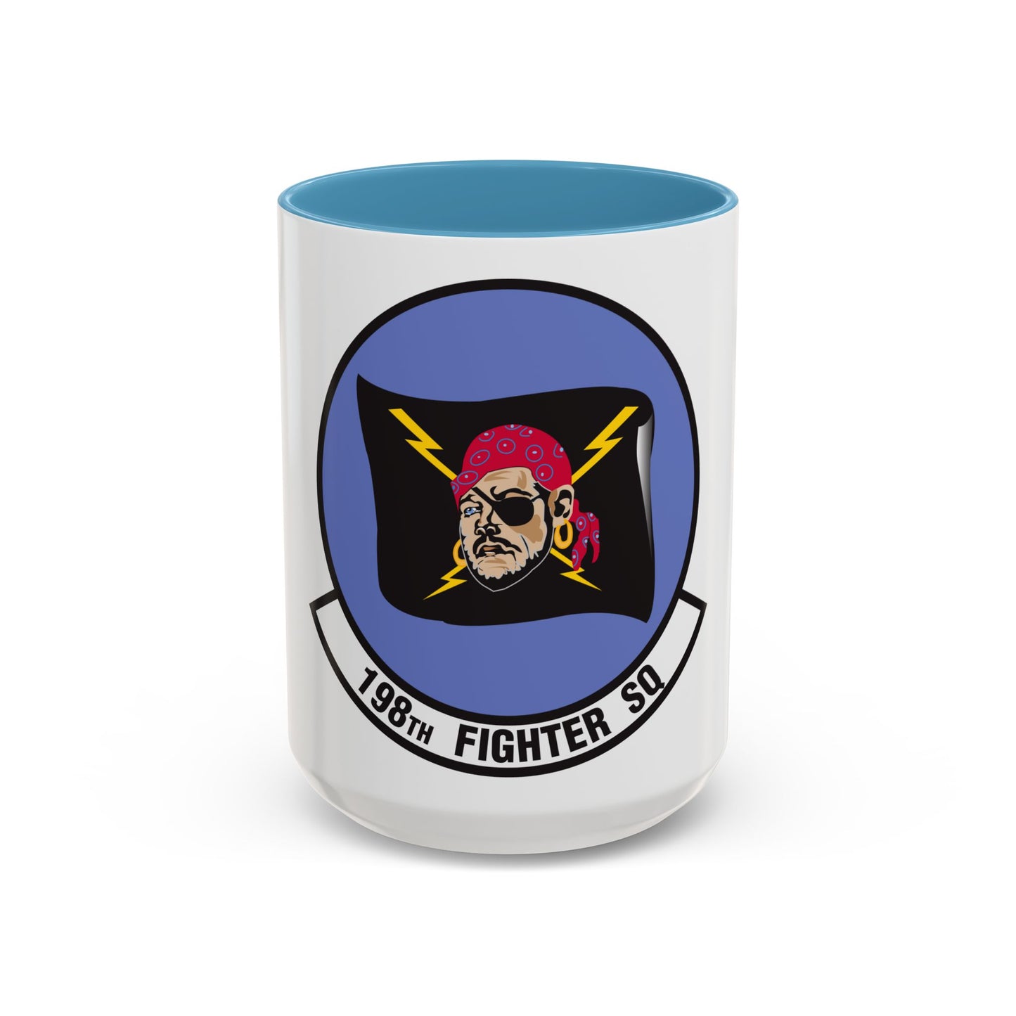 198 Fighter Squadron (U.S. Air Force) Accent Coffee Mug