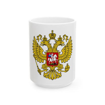 Coat of Arms of the Russian Federation 2 - White Coffee Mug