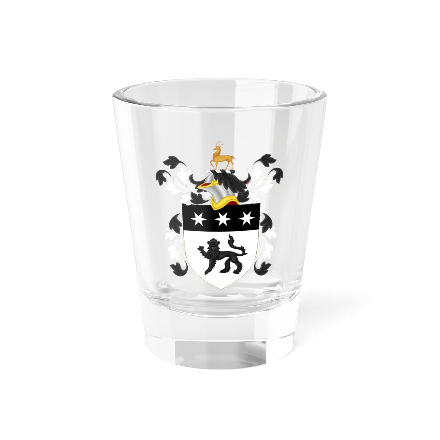 Coat of Arms of Joseph Matthäus Ball (United States) (Coat of Arms) Shot Glass 1.5oz