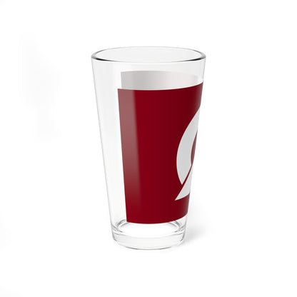 Flag of Ashiyasu Yamanashi 1967-2003 (Japan) Pint Glass 16oz