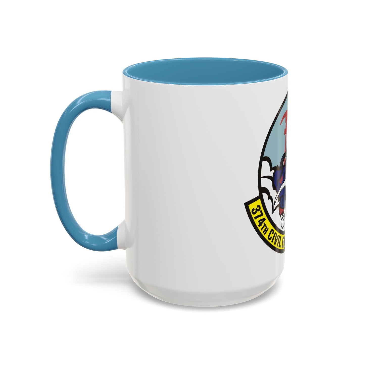 374 Civil Engineer Squadron PACAF (U.S. Air Force) Accent Coffee Mug