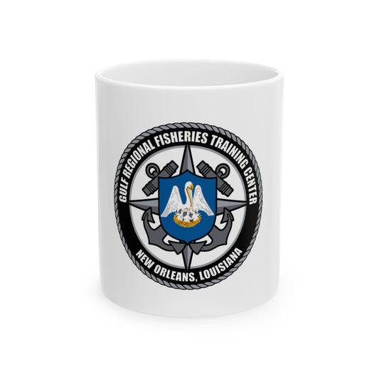 RFTC New Orleans Louisiana (U.S. Coast Guard) White Coffee Mug