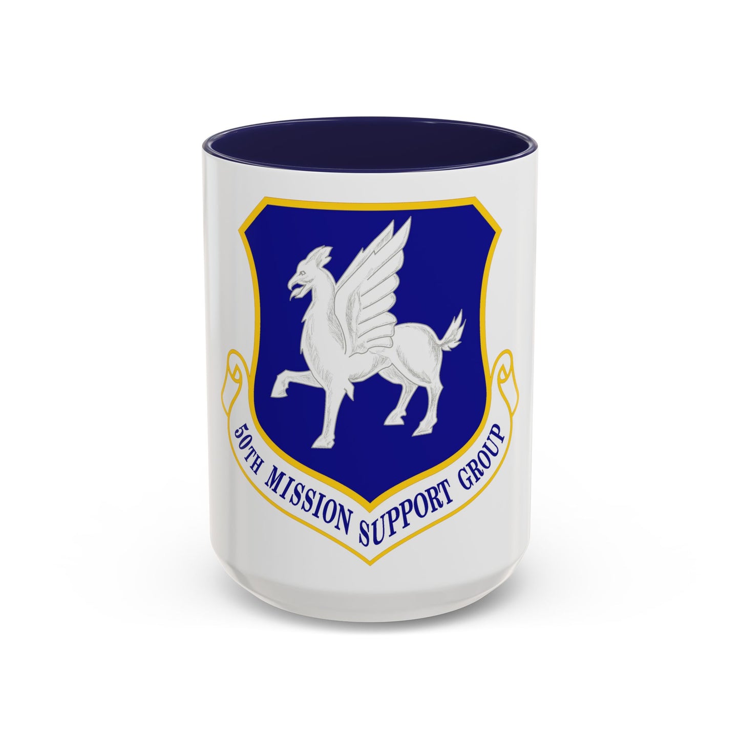 50th Mission Support Group (U.S. Air Force) Accent Coffee Mug