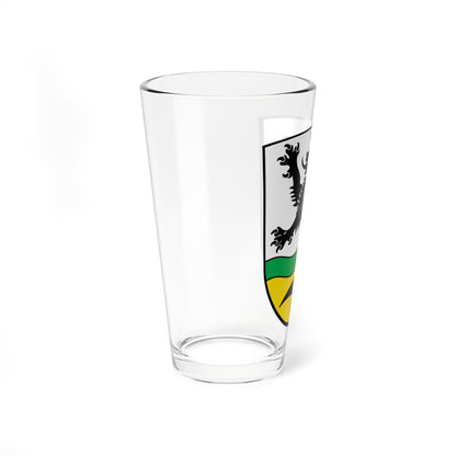DEU Bächingen a.d.Brenz COA (Germany) (Coat of Arms) Pint Glass 16oz