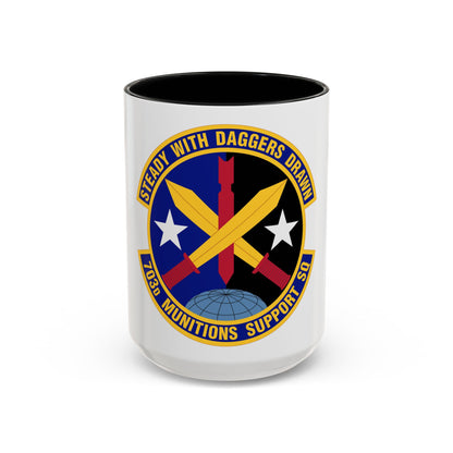 703d Munitions Support Squadron (U.S. Air Force) Accent Coffee Mug