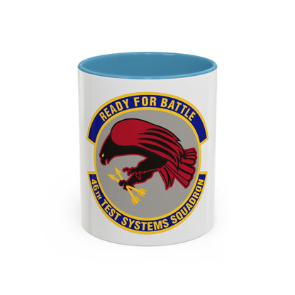 46th Test Systems Squadron (U.S. Air Force) Accent Coffee Mug