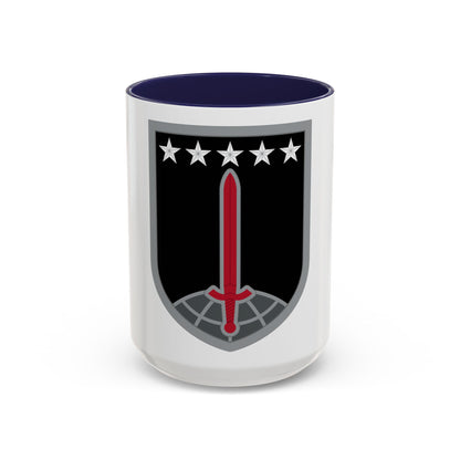 1ST MULTIDOMAIN TASK FORCE (U.S. Army) Accent Coffee Mug