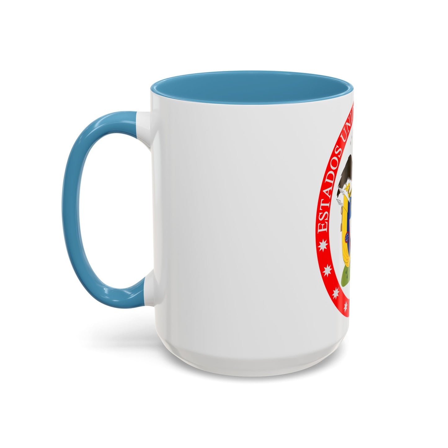 Coat of arms of the United States of Colombia - Accent Coffee Mug