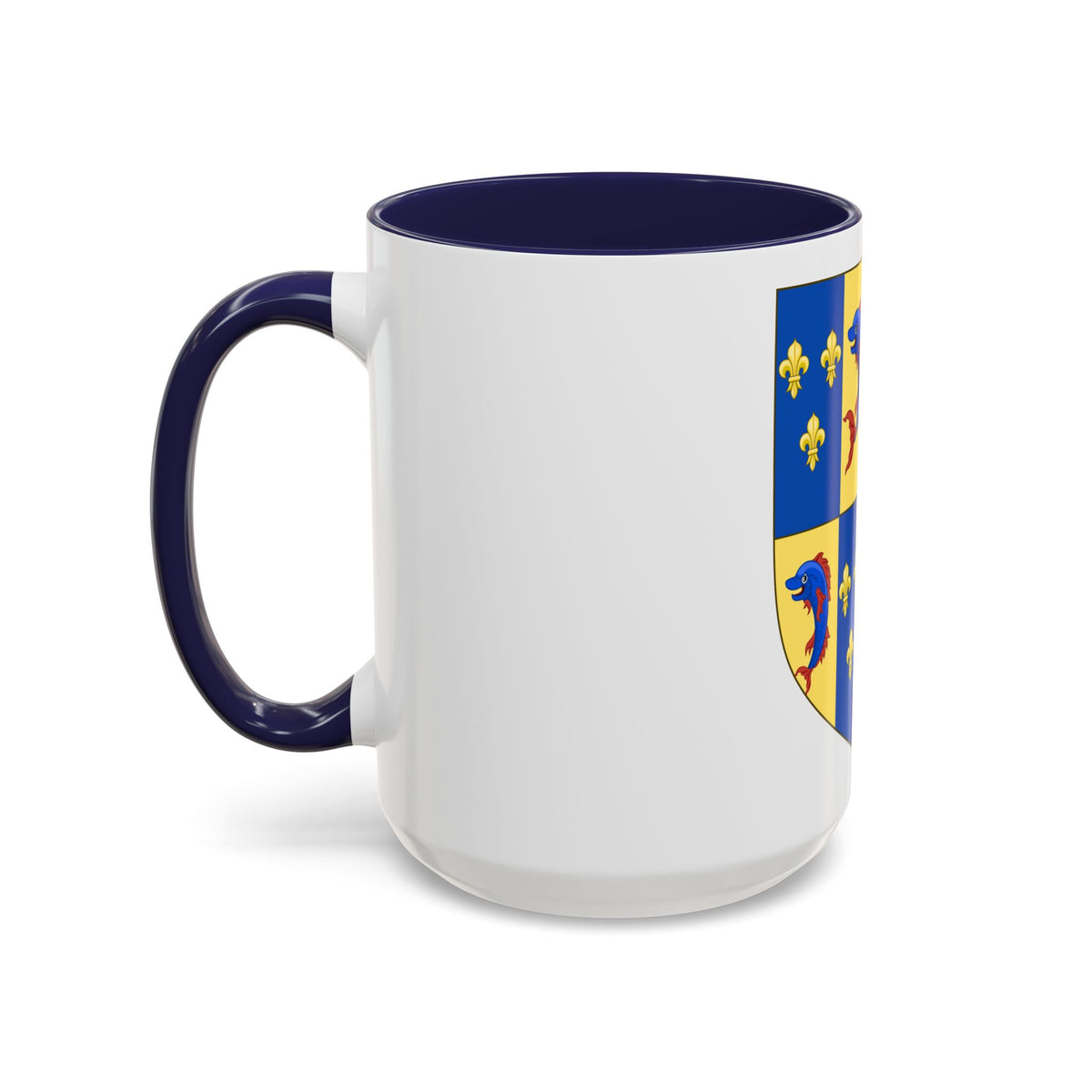 Royal Arms of the Kingdom of Scotland (1558) - Accent Coffee Mug