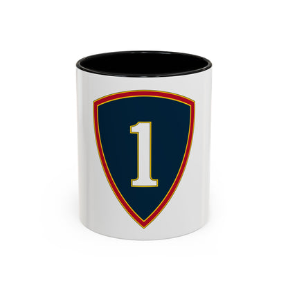1 Personnel Command 3 (U.S. Army) Accent Coffee Mug