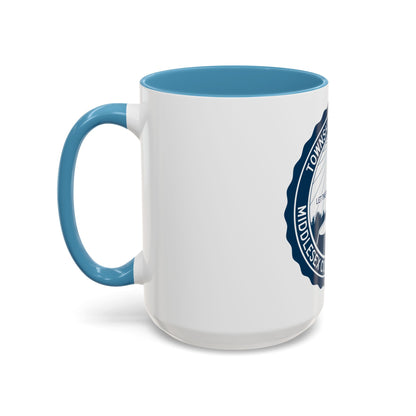 Seal of Edison NJ - Accent Coffee Mug