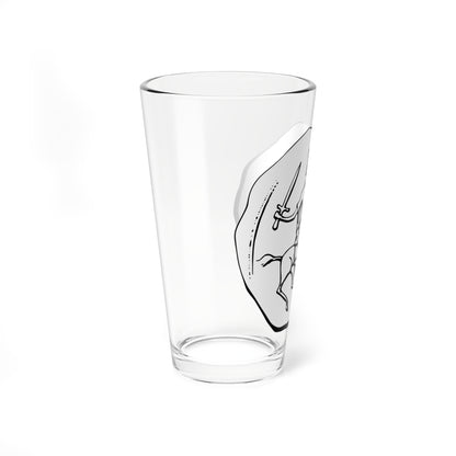 Seal of Alexander Nevsky 1236 Avers (Belarus) (Coat of Arms) Pint Glass 16oz