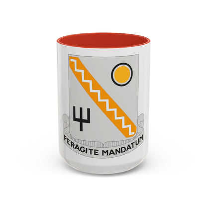118 Signal Battalion (U.S. Army) Accent Coffee Mug