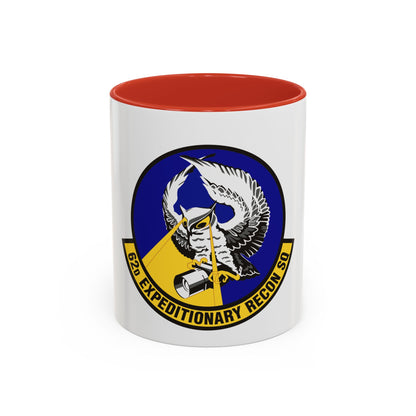 62d Expeditionary Reconnaissance Squadron (U.S. Air Force) Accent Coffee Mug