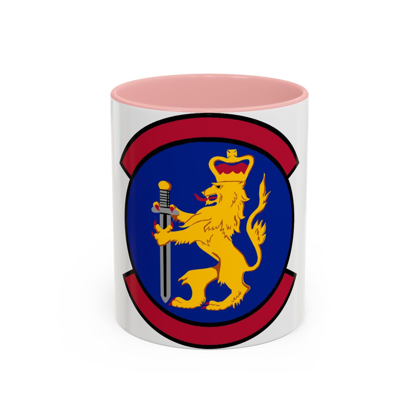 100 Security Forces Squadron USAFE (U.S. Air Force) Accent Coffee Mug